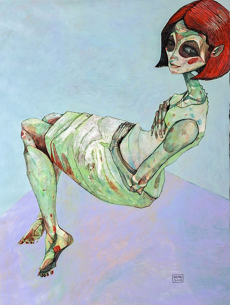 Woman With Red Hair (2018)