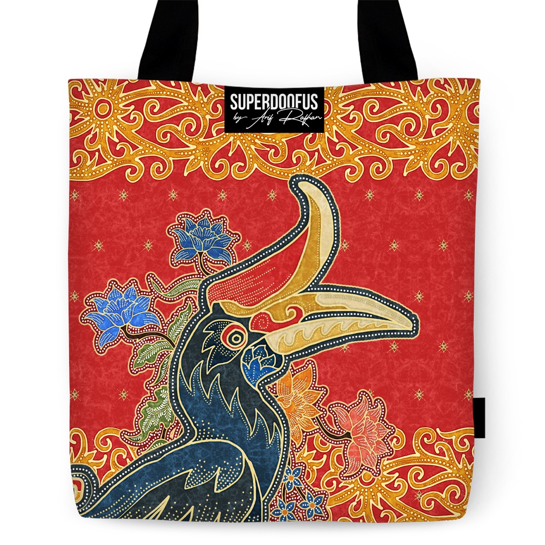 Hornbill Tote Bag